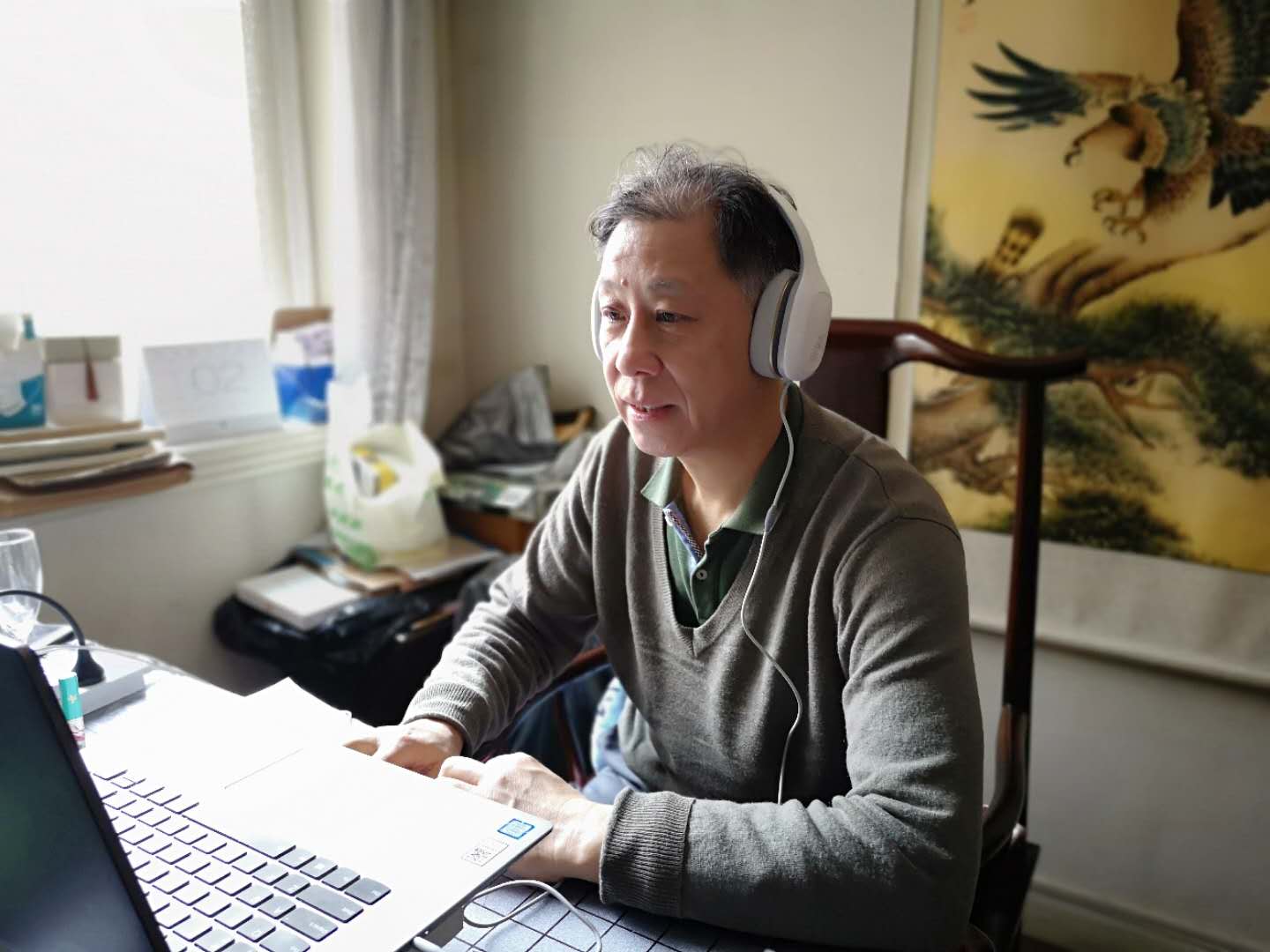 陈志英总导师与会发言,介绍导师制工作经验